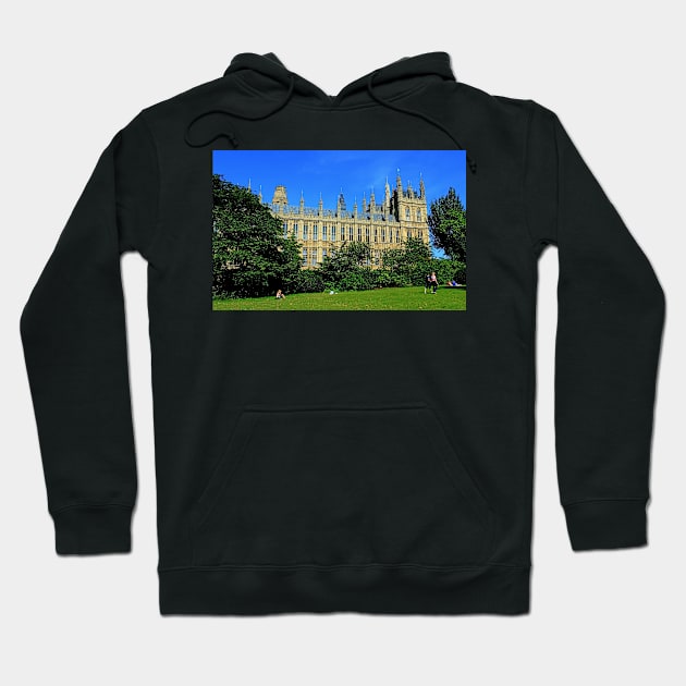 Park View, Palace of Westminster London Hoodie by avrilharris